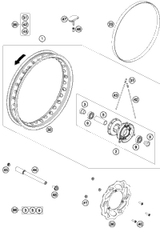 KTM CRANKSHAFT CPL. 2020 65 SX 46230018000