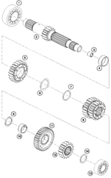 KTM WATER COOLER 2019 1290 SUPER ADVENTURE R 60335010100