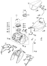 KTM SILENCER CPL. 2016 RC 390 CUP USA 90805083033