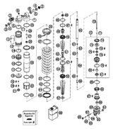 KTM SHOCK ABS. LOWER PART CPL. 10 10 2011 125 SX 50180512SA2 KTM SHOCK ABS. LOWER PART CPL. 10 10 2011 125 SX 50180512SA2