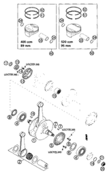 KTM Monoshock Duke 790 2019 790 DUKE ORANGE 01584R2601