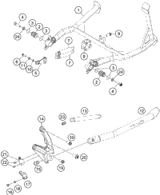 KTM FUEL PUMP 2018 1290 SUPER DUKE R WHITE - Chassis 60307088000