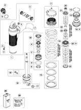KTM MONOSHOCK CASE M53X1 INC PIPE 2017 300 XC-W 46181242S1