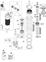 KTM MONOSHOCK CASE M53X1 INC PIPE 2017 250 EXC-F 46181242S1