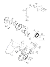 KTM Shock absorber 2019 390 DUKE WHITE 93304010000