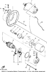 Washer 1 1990 PHAZER II LE (ELEC START) (PZ480EP) 4H7-81843-50-00