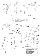 KTM Piston Kit Gr. I MX 450 ON DEMAND 2021 450 XC-F Engine 00050000271