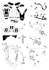 KTM Piston kit II 2019 350 SX-F 00050000252