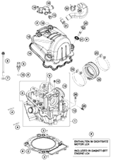 KTM Piston kit II ON DEMAND 2021 350 XC-F Engine 00050000252