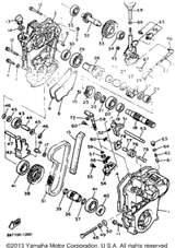 Screw, Binding 1993 VENTURE GT (VT480GTT) 90154-06050-00