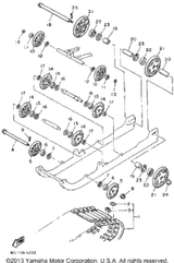 Circlip 1988 PHAZER (PZ480M) 99009-42500-00