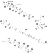 KTM Swing arm cpl. 85 SX/TC 18 2019 85 SX 19_16 47104030144