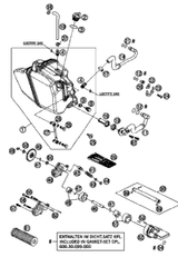 KTM OIL TANK CPL. 2010 990 Supermoto T 62638081033