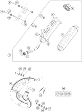 KTM CRANKSHAFT 2017 125 SX 50430018000