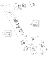 KTM FRONT WHL.CMPL.1.6X21''GIANT 22MM 2021 250 XC-W TPI Chassis 7810900184430