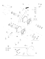 KTM LOWER TRIPLE CLAMP CPL. BLACK 2021 450 SMR Chassis 2610103201630