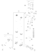 KTM SWINGARM PDS XC-W  2012 2012 2013 500 EXC 78104030144