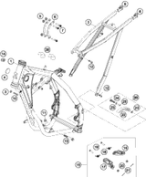 KTM FRONT WHEEL CPL. 17'' BLK. 16 2016 85 SX 4710900124430