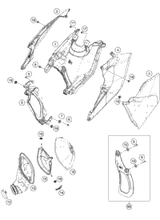 KTM REAR WHEEL CPL. 2,15X18''BLACK 17 2022 350 EXC-F Chassis 5041000114430