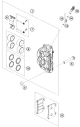 KTM CYLINDER HEAD CPL. 2013 690 Duke Black 7603602004452