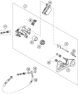 KTM CYLINDER AND PISTON 2017 250 SX-F 79030038000