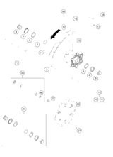 KTM REAR WHEEL CPL. 2,15X19'' EXCEL 2017 150 SX 7901000124430