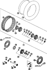 KTM MAIN CABLE HARNESS 990 ADV07 07 2008 990 Adventure Orange ABS USA 60111075200