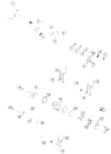 KTM rear wheel cpl. 2,15x18\ GIANT 2023 2024 250 XC-F Chassis A4701000104430"""