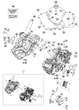 KTM CLUTCH CAGE CPL. 2017 1290 SUPER ADVENTURE R 61332001044