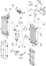 KTM CYLINDER HEAD CPL. 2014 350 XCFW Sixdays 77236020044