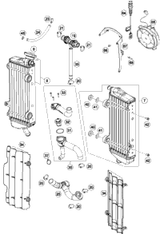 KTM CYLINDER HEAD CPL. 2011 350 SX-F 77236020044
