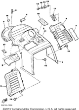 Screw, Tapping 1988 PHAZER DELUXE (ELEC START) (PZ480EM) 97706-50520-00