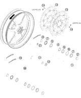 KTM CYLINDER HEAD REAR 2011 1190 RC8R 6913612010024