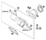 KTM REAR WHEEL 2,15X18''EXCEL 11 2012 500 XCW 51510001044