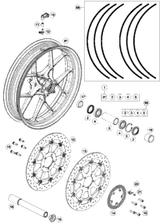 KTM MAIN WIRING HARNESS CPL. 2015 1290 SUPERDUKE R BLACK 61311075033