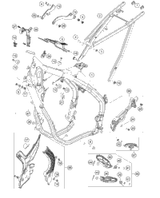 KTM SWING ARM CPL. PDS 2017 2020 150 XC-W TPI 79604030044