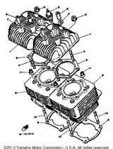 Washer, Plate 1980 SR540D 90201-08100-00