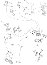 KTM Headlight 2022 890 DUKE, Black Chassis 63614001000
