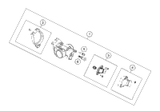 KTM Throttle body 2020 250 XC TPI 55741001000