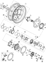KTM IGNITION LOCK 2016 1290 SUPERDUKE R ORANGE 61311066100