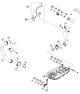 KTM REAR WHEEL CPL. 5X17''   07 07 2008 690 Super Moto 7561000104433