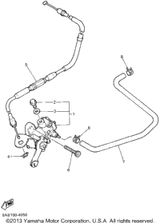 Clip 1995 VMAX 600 LE (ELEC START) (VX600EV) 90468-02025-00