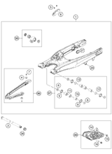 KTM CYLINDER AND PISTON CPL. 150 2012 150 SX 51530038300