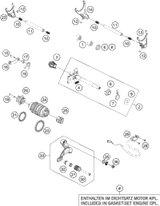 KTM cartridge cpl. valve right 2022 1290 SUPER DUKE R EVO, black Chassis 0641R122V407030