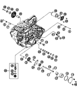 KTM CYLINDER + PISTON     12 12 2012 500 EXC 78730038000