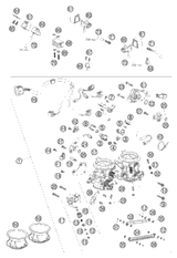 KTM REAR WHEEL CPL. BLACK    11 11 2013 990 Supermoto T 6111000114430