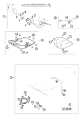 KTM CRANKSHAFT 250 SX     05 2005 250 SXS & 54830018200