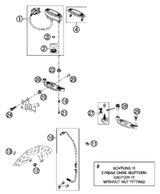 KTM ENG CASE CPL. WITH BEAR. 03 2003 250 SX 54830000044