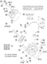 KTM SUB FRAME 2016 1190 ADVENTURE ORANGE 6030300200033