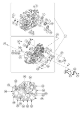 KTM pipe assembly a 2022 200 DUKE, Orange Chassis 94105007000